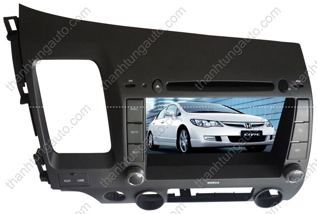 Màn hình DVD cho xe Civic 2007 - 2011 Wincar S90