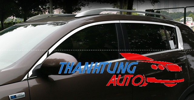 Nẹp viền khung kính cho Kia Sportage 2010 - 2015