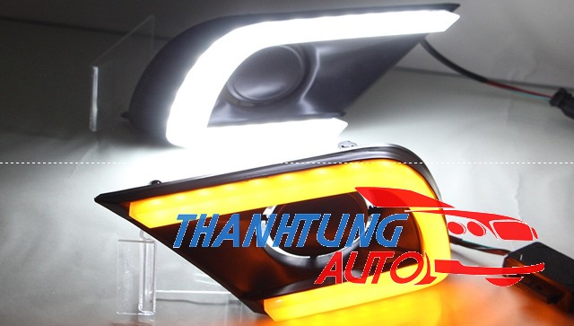 Ốp đèn gầm Led cho xe Innova 2012 - 2015 mẫu Led khối