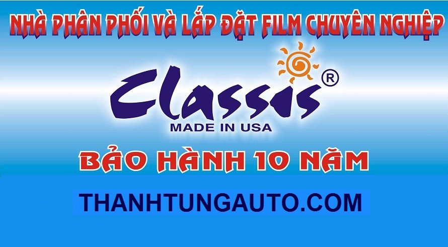 dán phim cách nhiệt Classis cho xe giảm 20%