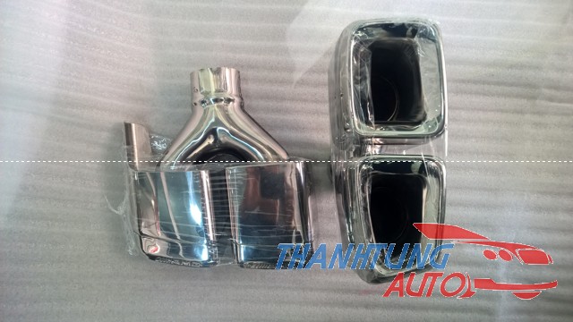 Chụp đuôi pô cho xe Mercedes nâng đời SL 63