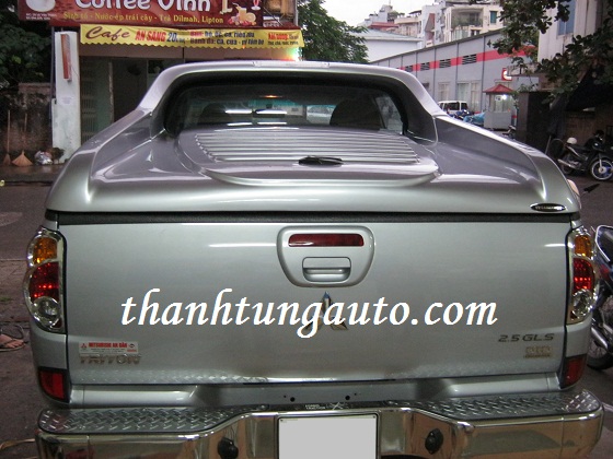 nắp thùng thấp carryboy cho xe triton mẫu CB-726 full box